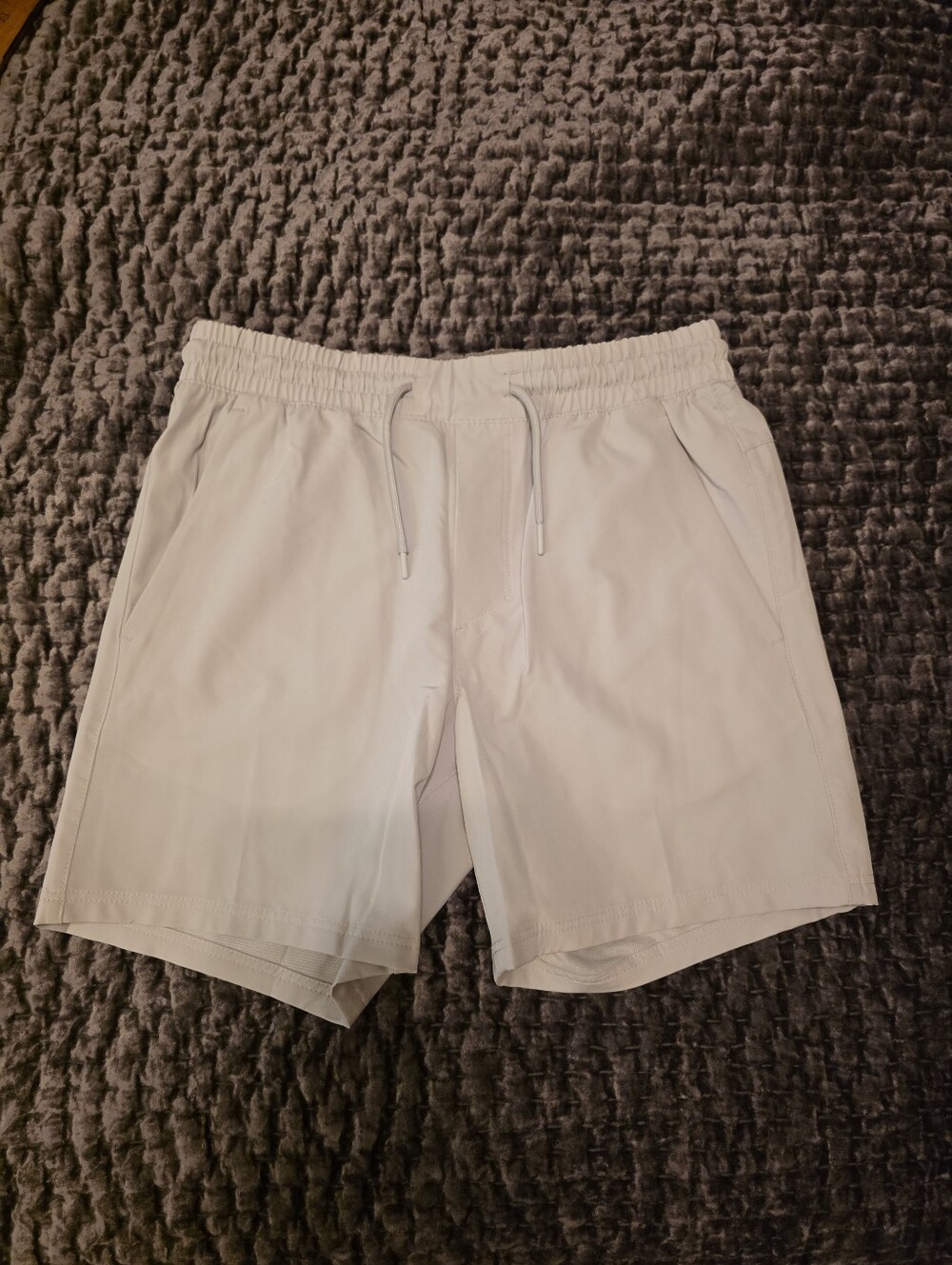 Apana Men's Shorts, Unlined, Light Tan Color, Size Small